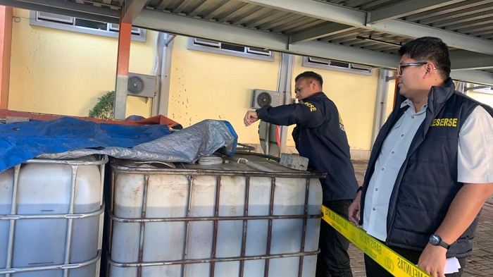 Timbun 10 Ribu Liter Solar di Ujungpangkah Gresik, Residivis  Asal Surabaya Ditangkap