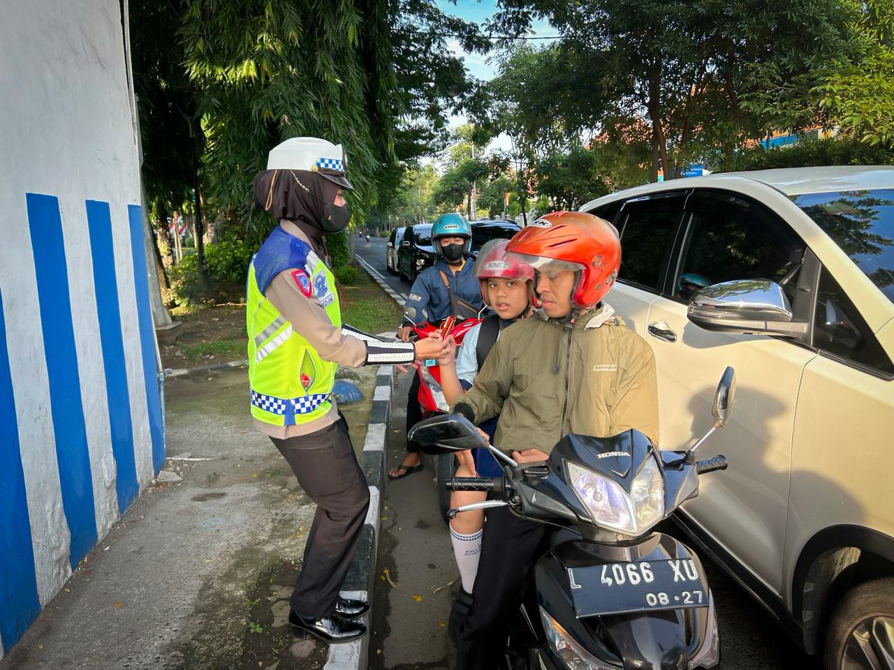 Target Satlantas Polrestabes Surabaya OKS 2024, Tindak Pelanggar dengan Preemtif, Preventif, Terakhir Represif