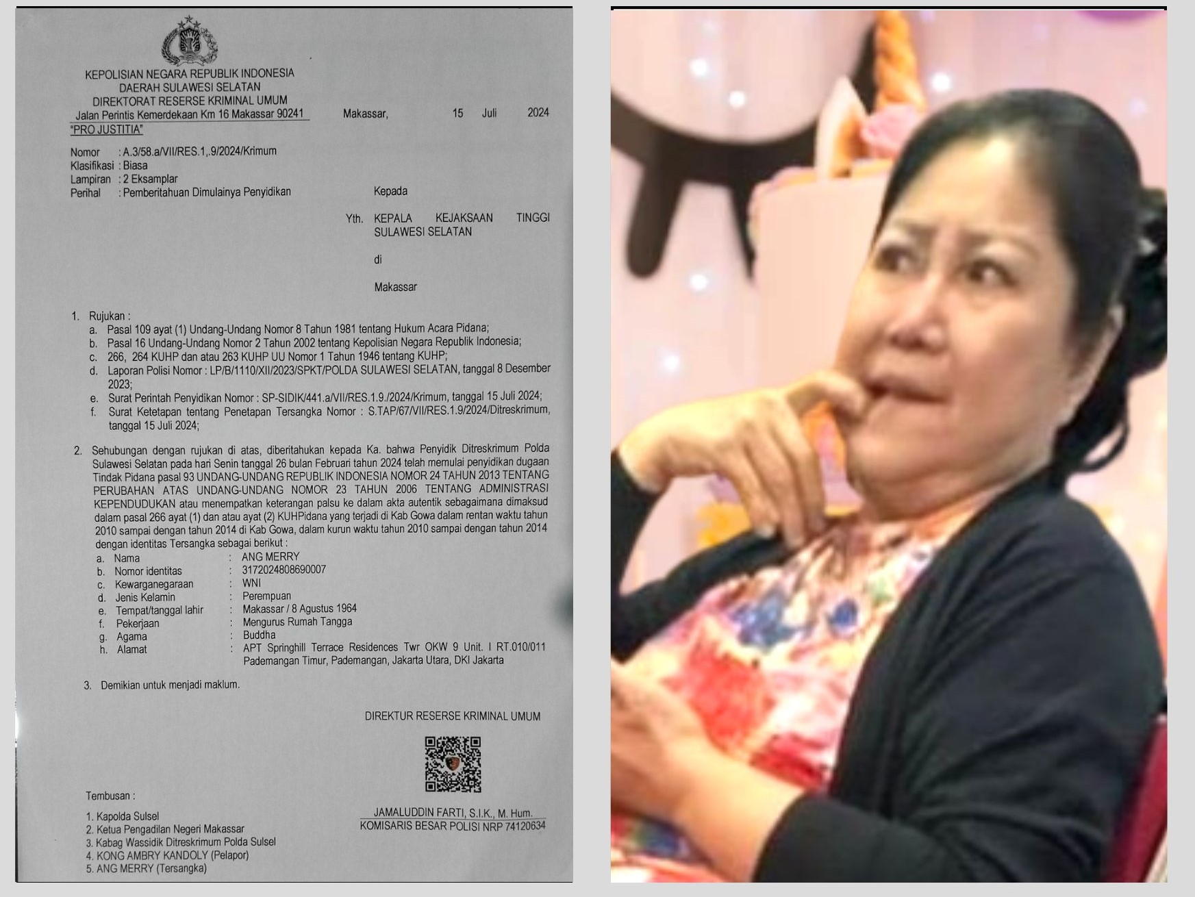 Diduga Tak Profesional, JPU Izinkan Merry Jadi Tahanan Rumah Meski Tak Sakit