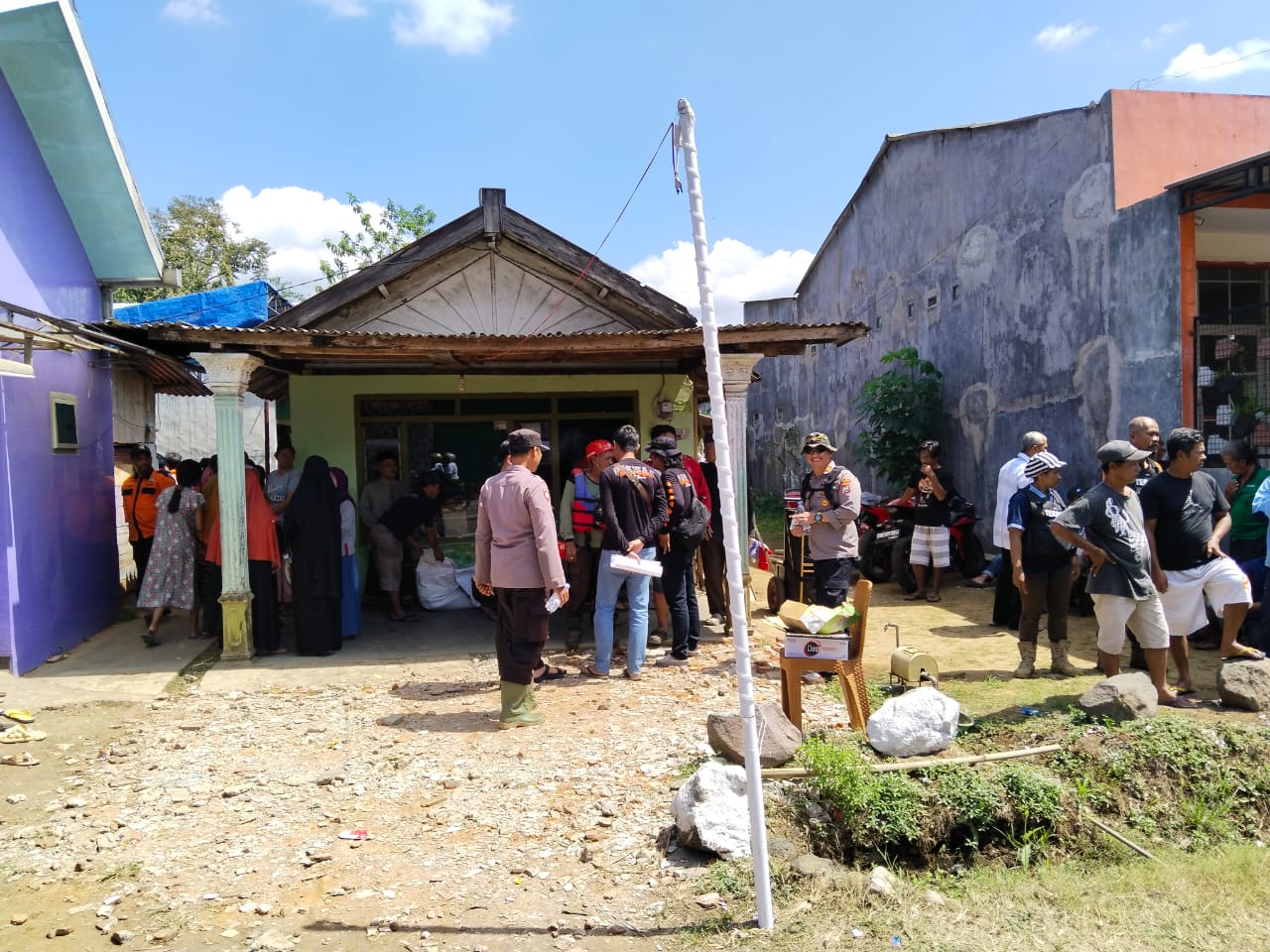 Hari Keempat, Korban Laka Air Diketemukan Meninggal, Langsung Dibawa ke Rumah Duka