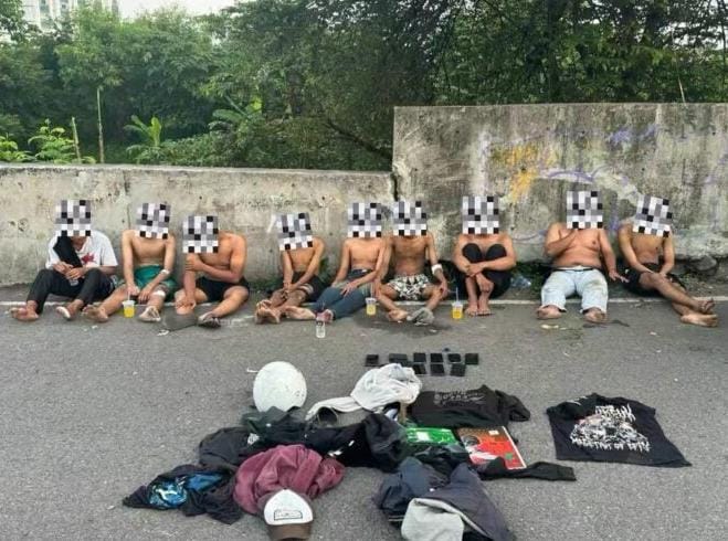 Gagal Tawuran di Perbatasan Sidoarjo-Surabaya, 9 Remaja Berkaus Perguruan Silat Diciduk