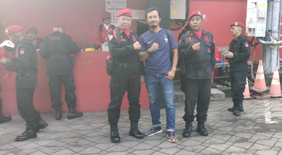 Peringatan Hari Lahir Pancasila, Polsek Tenggilis Mejoyo Pastikan Kantor DPD PDI Perjuangan Jatim Aman