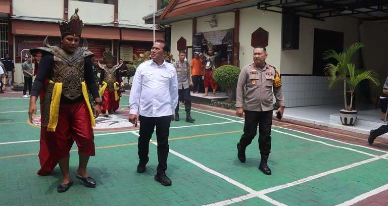 Kapolres Pasuruan Apresiasi TPS Nuansa Kerajaan di Lapas Bangil