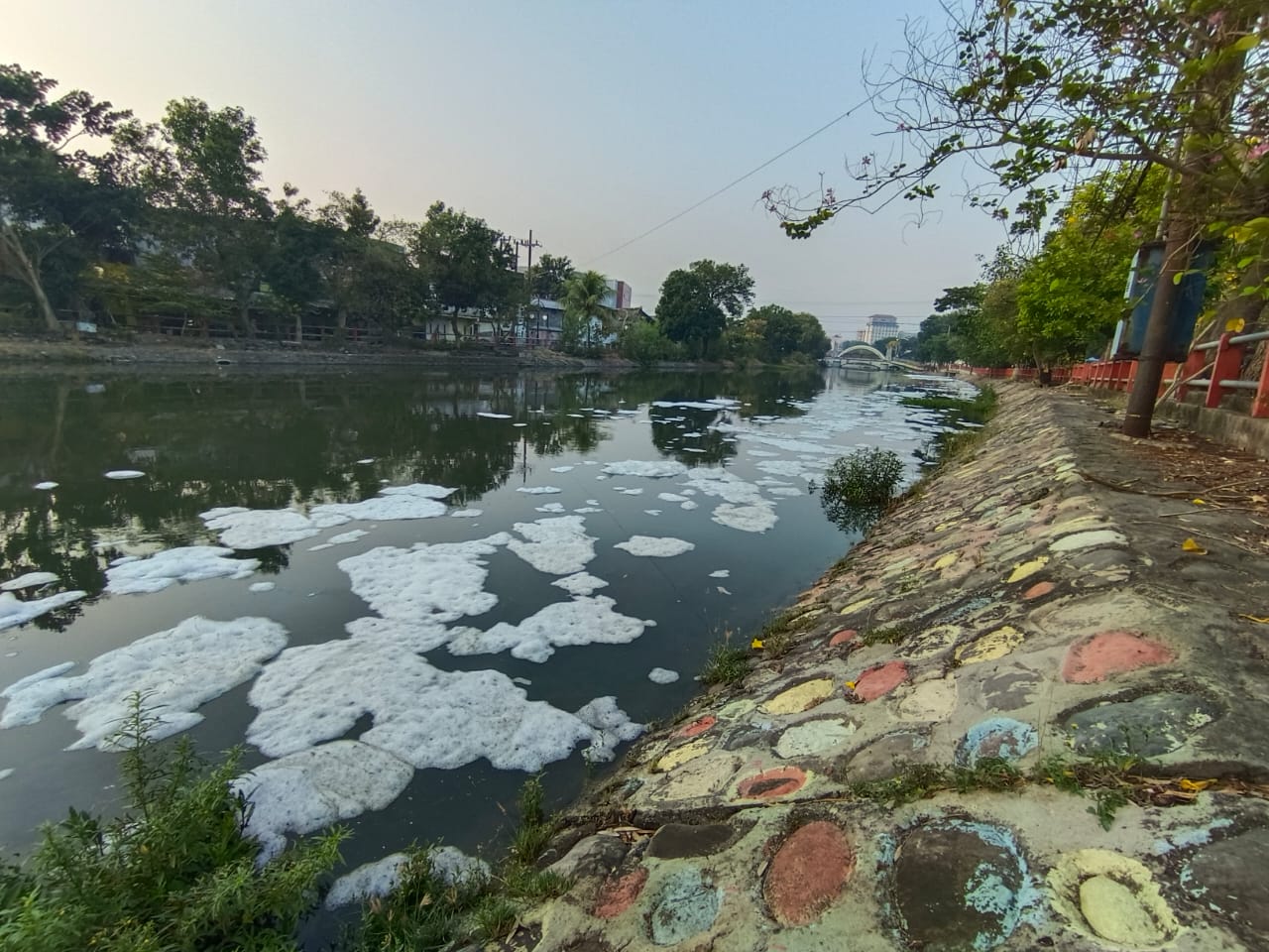 Tercemar, Sungai Darmo Kali Berbusa