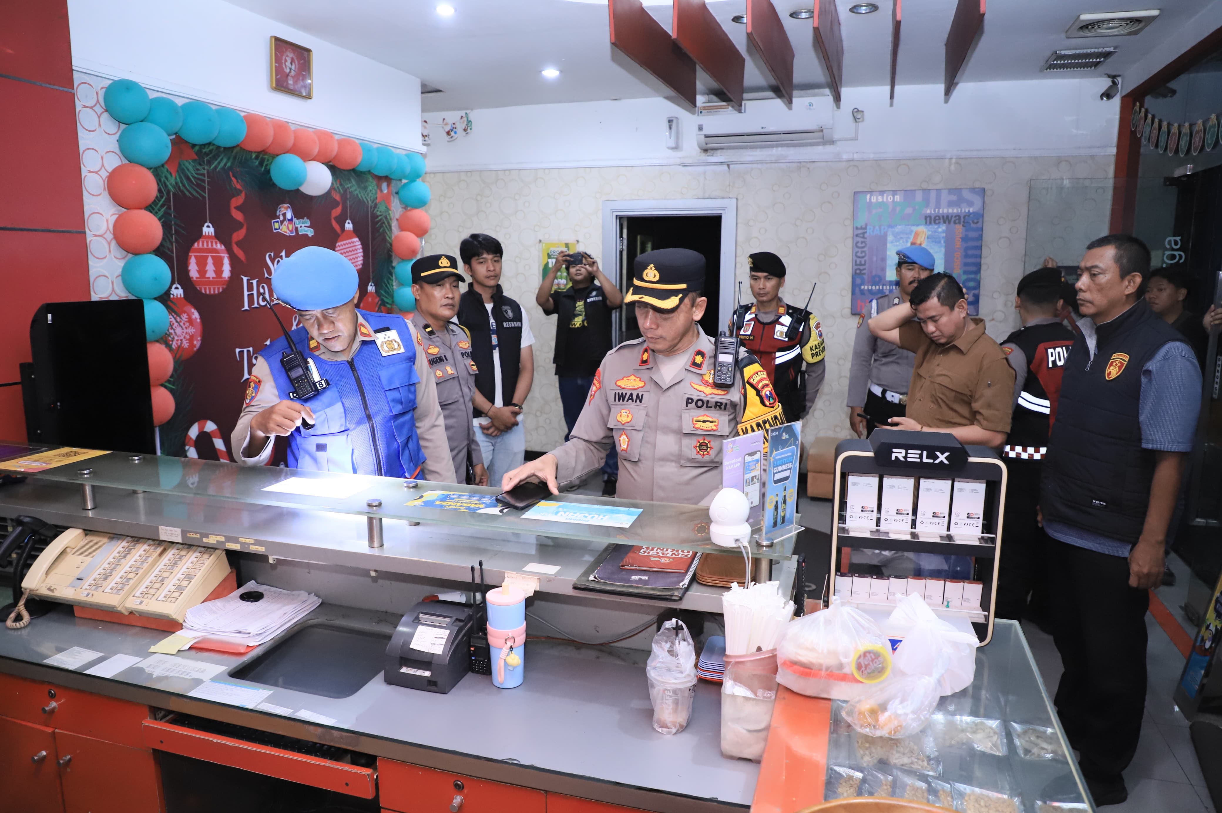 Polres Kediri Kota Intensifkan Razia Tempat Hiburan Malam