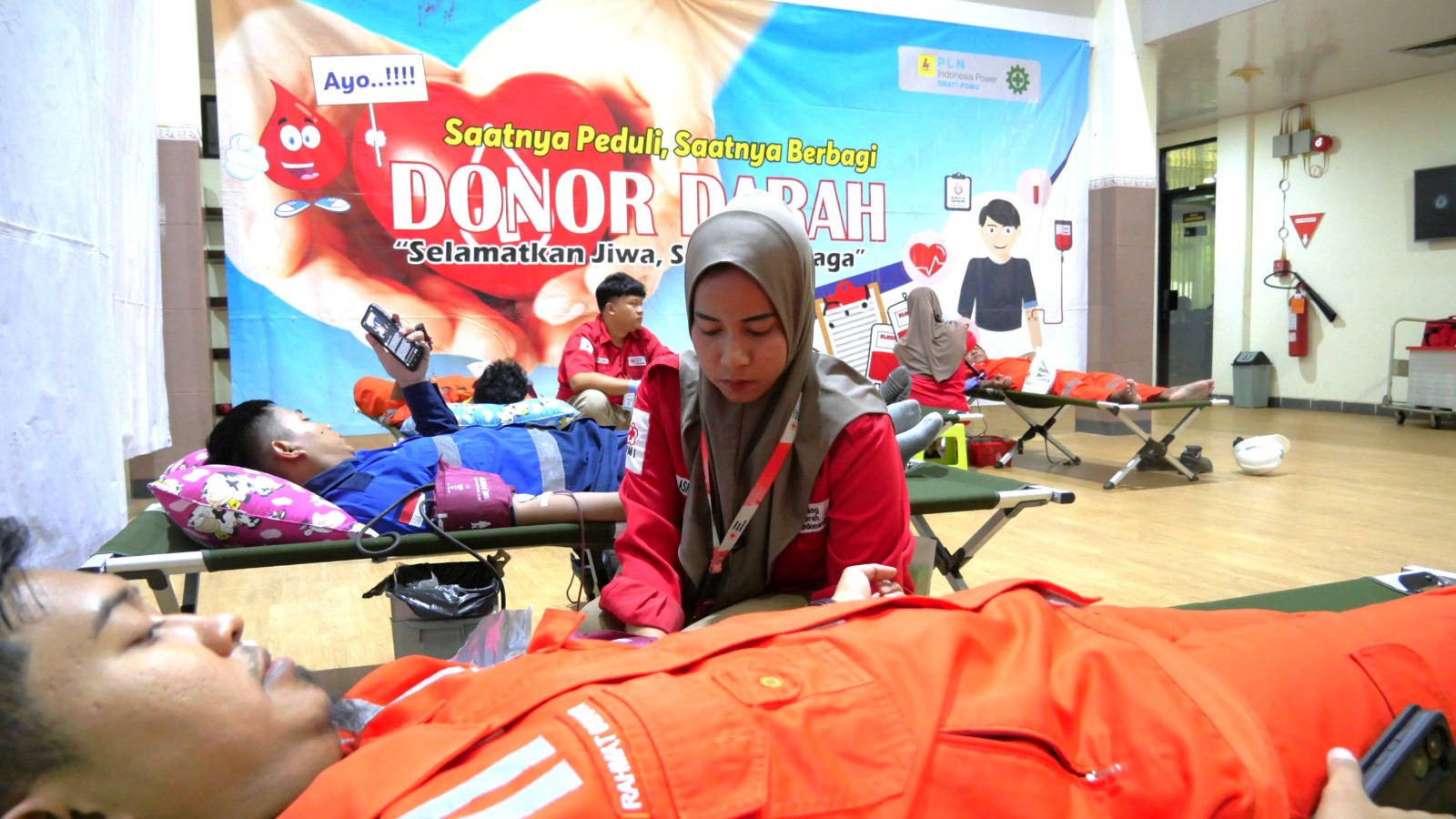 Aksi Kemanusiaan UBP Grati, Donor Darah Libatkan Pegawai hingga Mahasiswa Magang