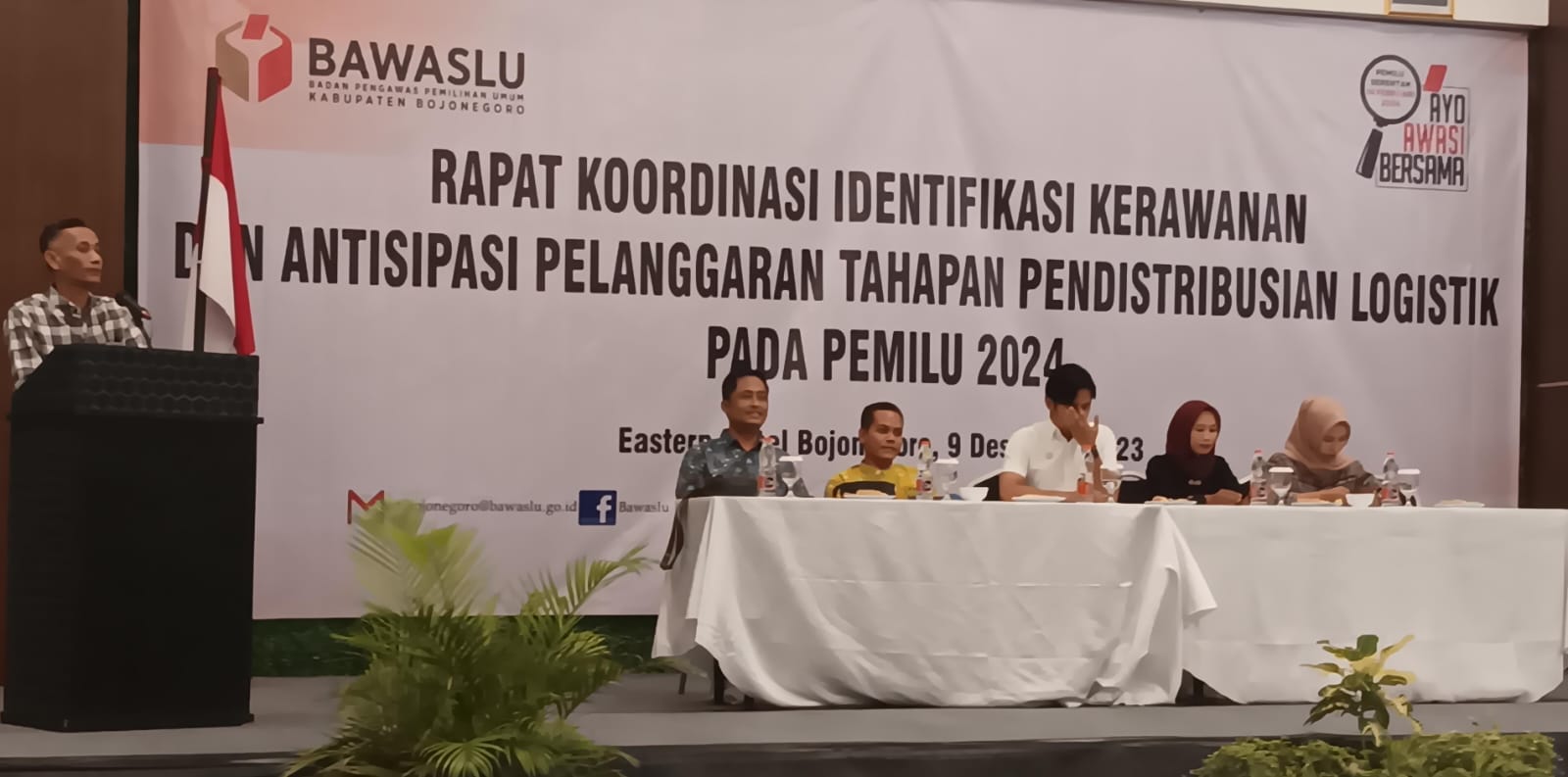 Identifikasi Kerawanan dan Antisipasi Pelanggaran Pendistribusian Logistik Pemilu 2024