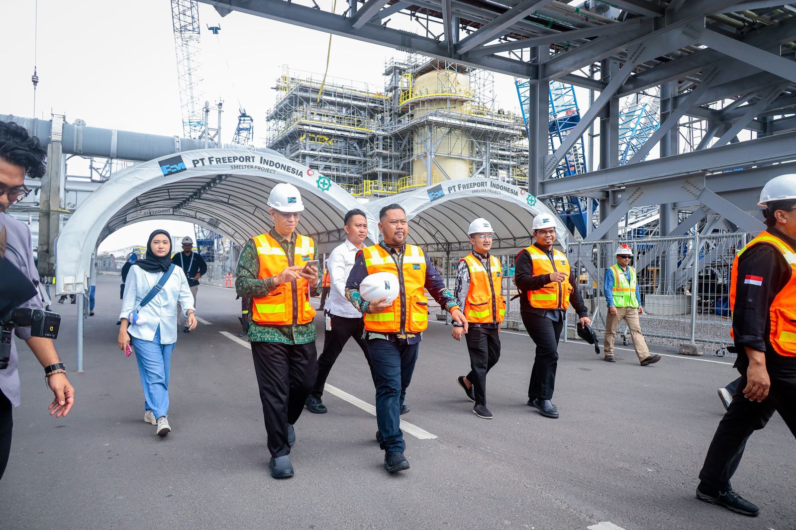 Bupati Gresik Dampingi Komisi VII DPR ke PT Freeport Indonesia, Soroti Penyerapan Tenaga Lokal dan Hilirisasi