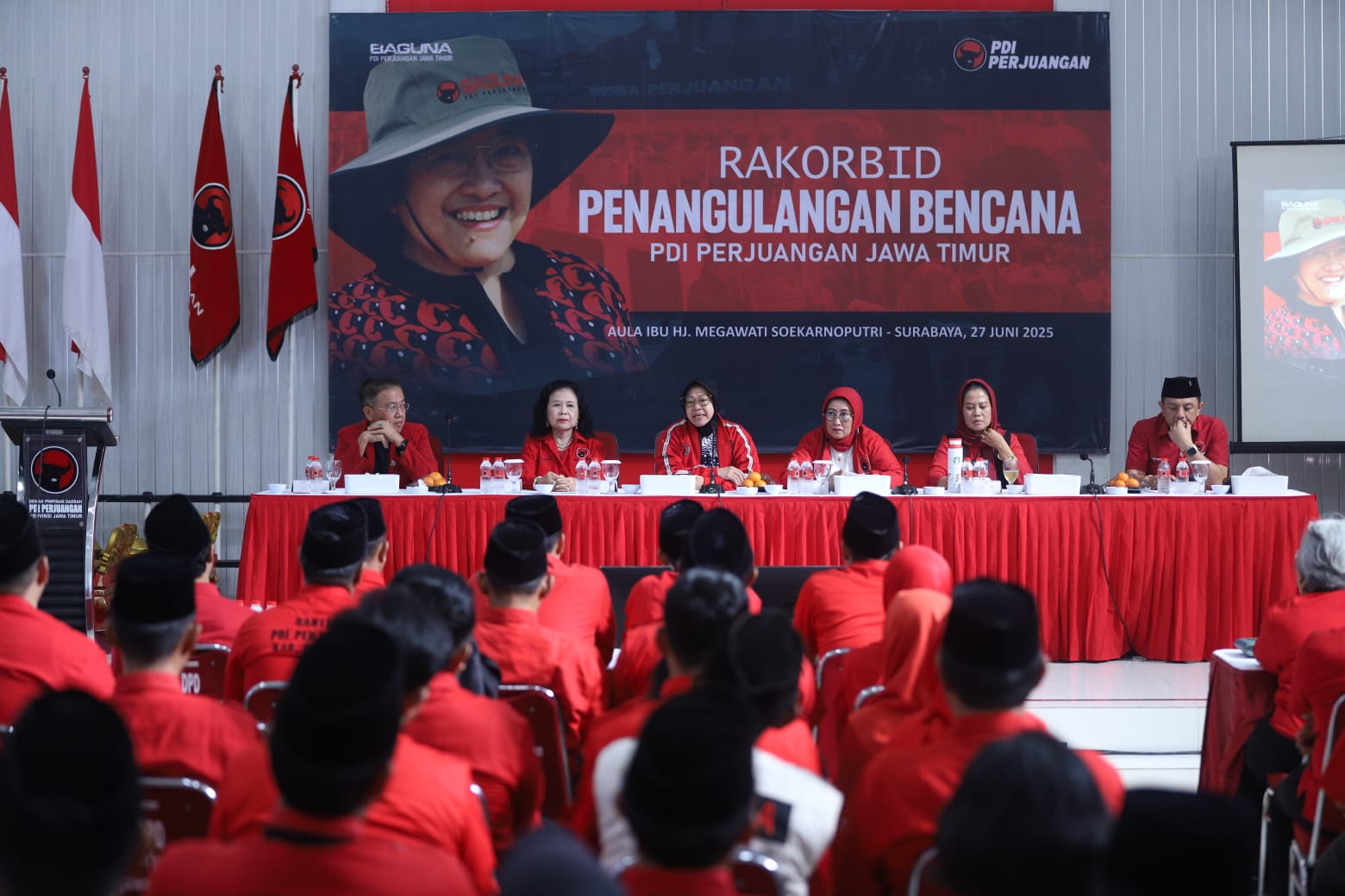 DPD PDI Perjuangan Jatim Siap Bentuk Tim Siaga Bencana di Daerah