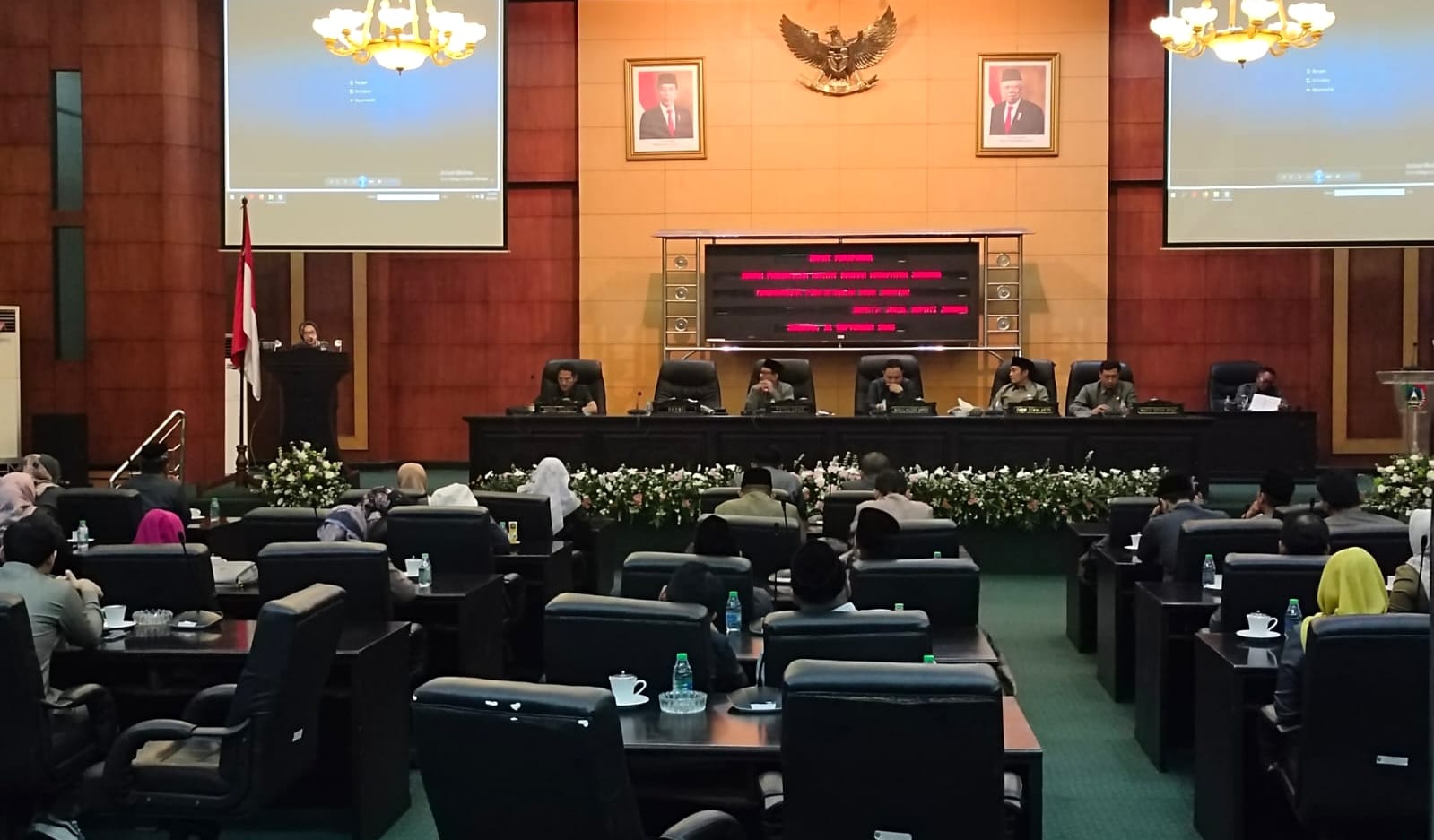 DPRD Gelar Paripurna Pidato Akhir Masa Jabatan Bupati dan Wabup Jombang 