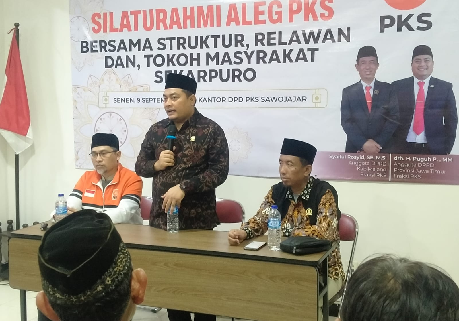 Pasca Pelantikan DPRD Kabupaten Malang, Politisi PKS Gercep Temui Warga