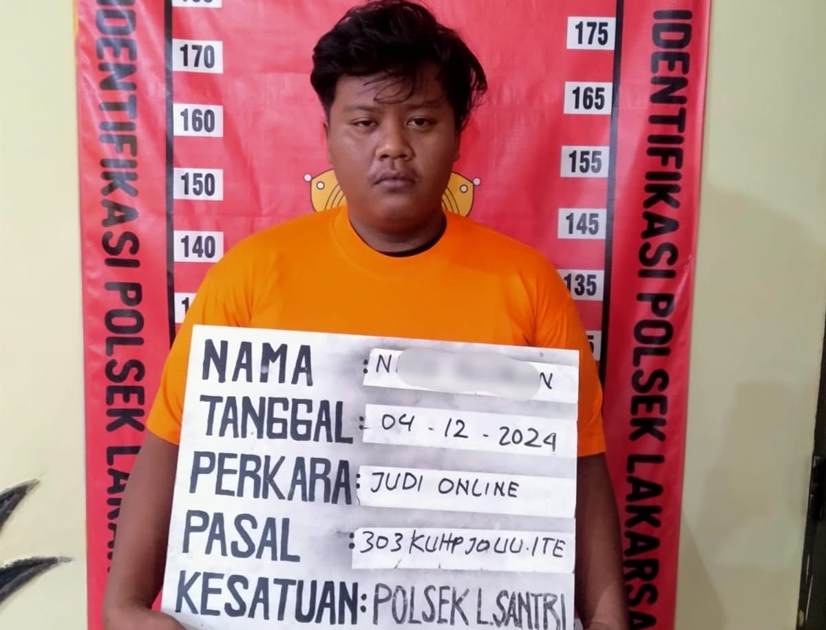 Tunggu Pembeli Sambil Main Judi Online, Pedagang Mie Ayam Diamankan Polisi