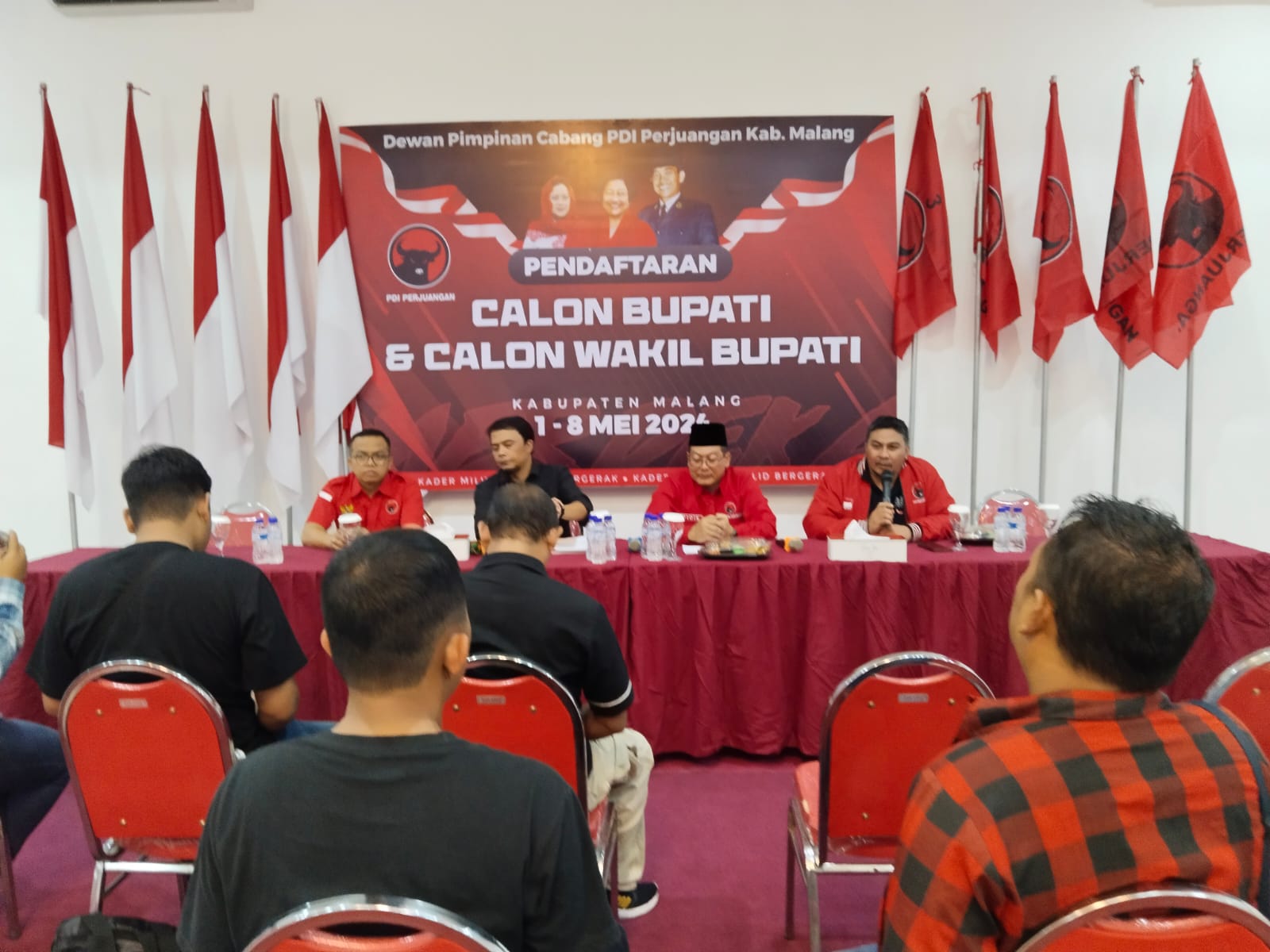 PDI Perjuangan Kabupaten Malang Buka Penjaringan Bakal Calon Bupati Wakil Bupati