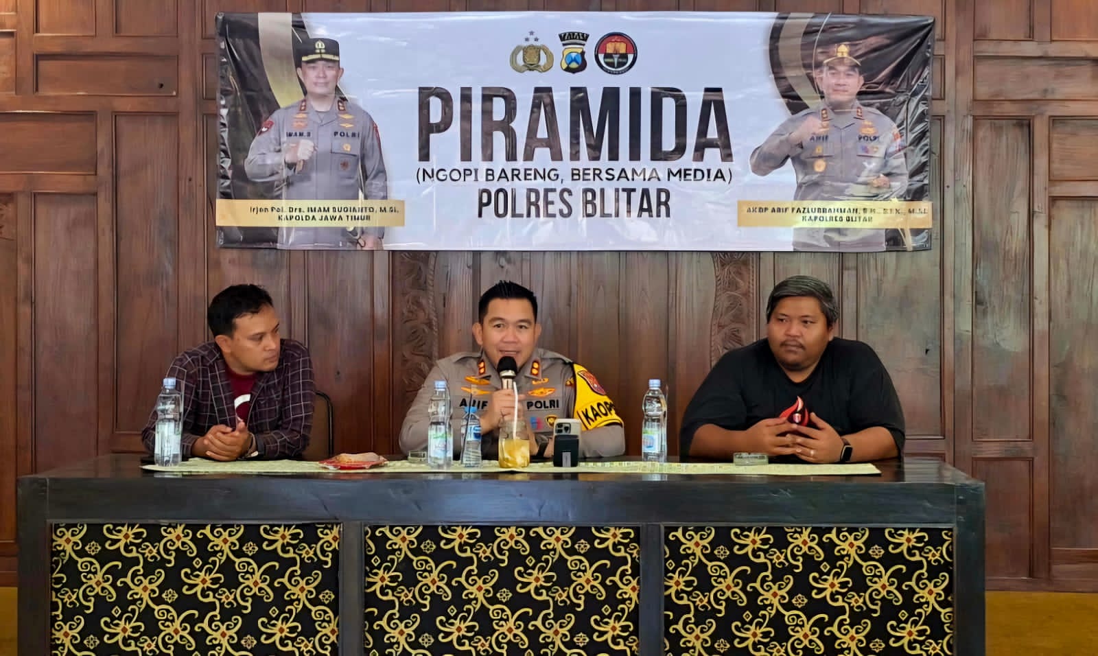 Gelar Piramida, Kapolres Blitar Tekankan Peran Penting Media di Era Digital