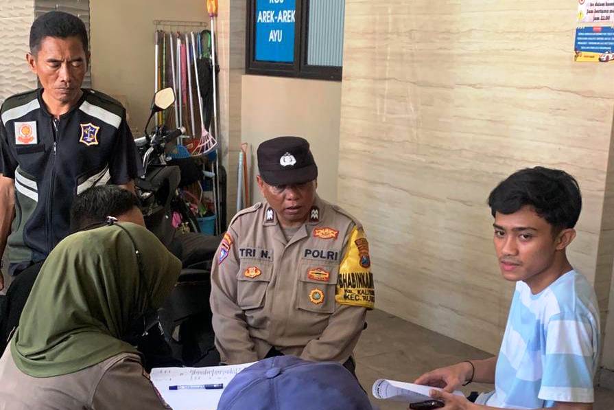 Sinergi Polsek Rungkut dan Satpol PP Surabaya Perketat Pengawasan Rumah Kos