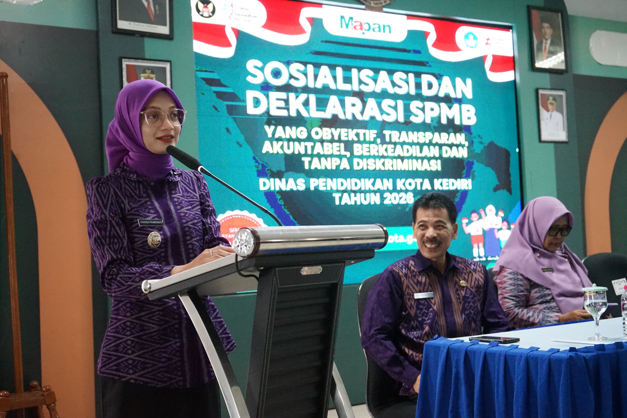 SPMB 2026/2027, Wali Kota Kediri Tegaskan Obyektif, Transparan, dan Tanpa Diskriminasi