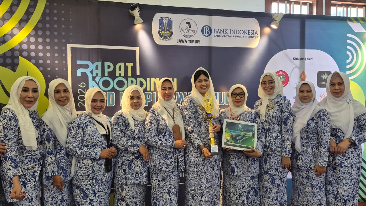 Sabet Juara 1 IWAPI Teladan Jatim 2026, IWAPI Lamongan Siap Perkuat Ekonomi Daerah