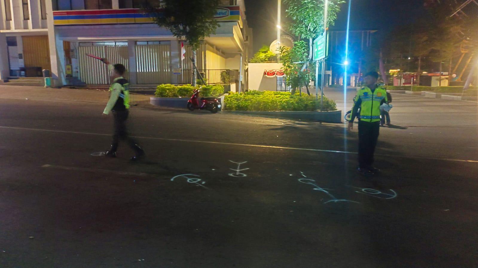 Dua Vario Tabrakan di Driyorejo Gresik, Satu Pengendara Meregang Nyawa