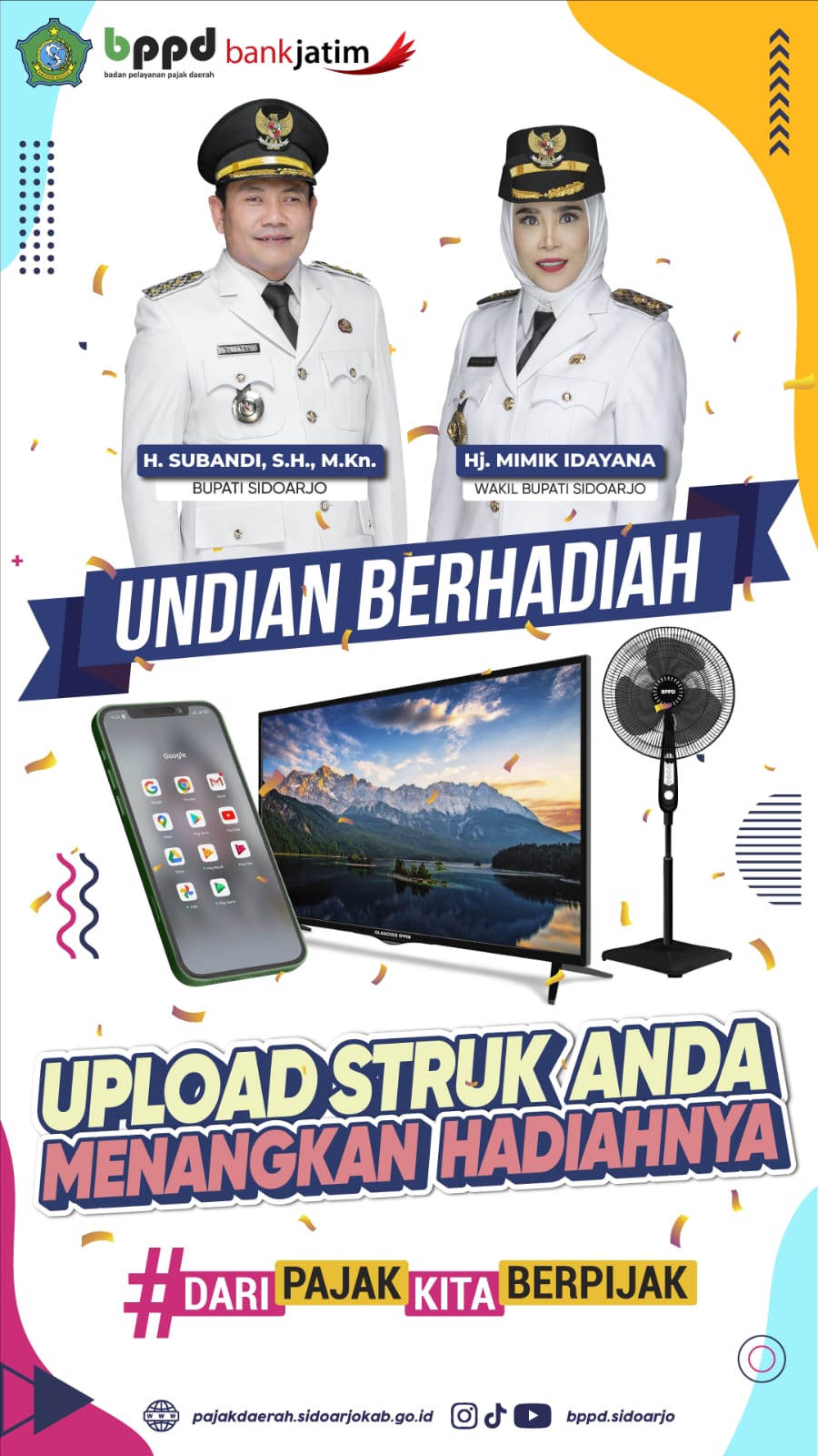 Pemkab Sidoarjo Luncurkan Program Dijapri, Belanja Dapat Hadiah Undian