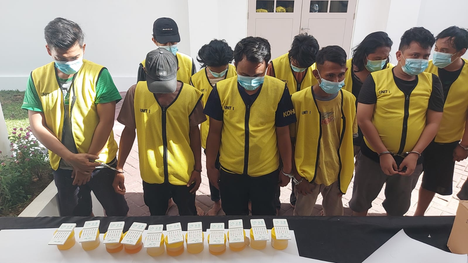 11 Tersangka Penggerebekan di Kampung Narkoba Jalan Kunti Direhabilitasi