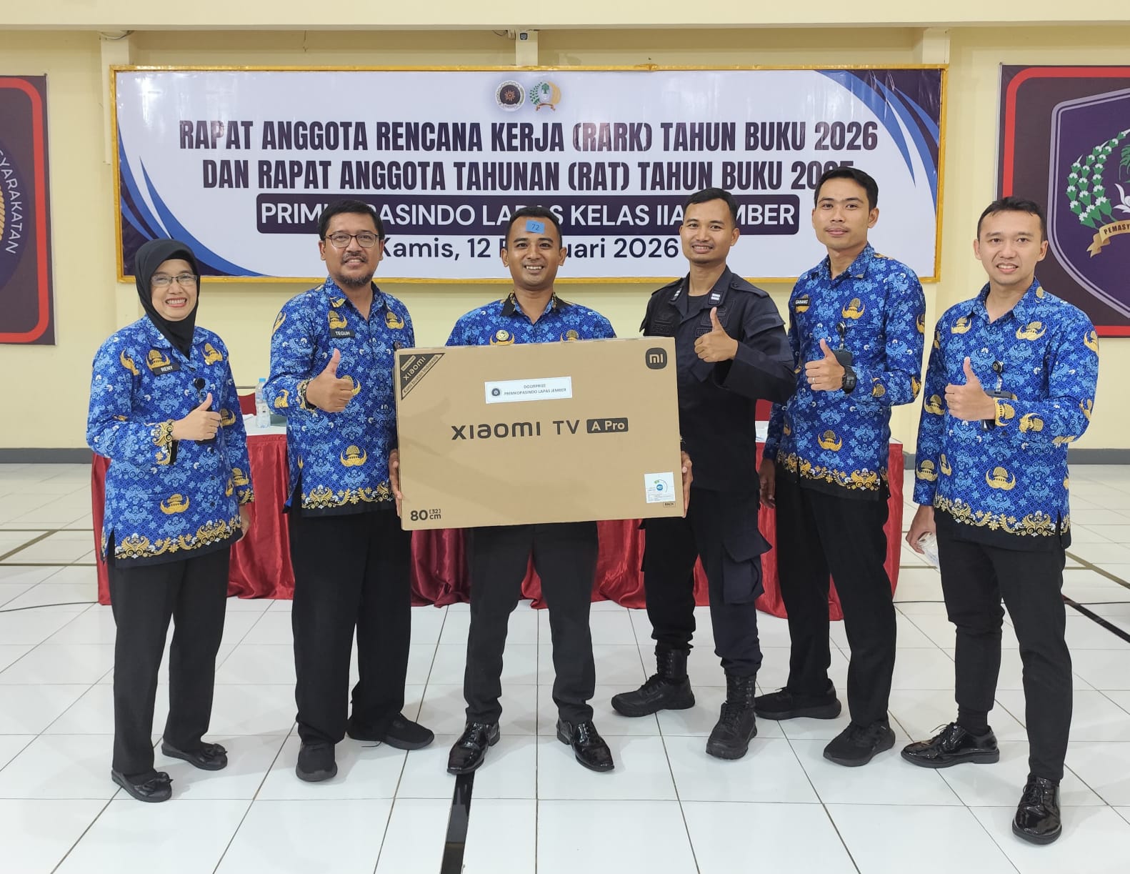 Perkuat Transparansi, Primkopasindo Lapas Jember Targetkan Peningkatan Kesejahteraan Pegawai di 2026