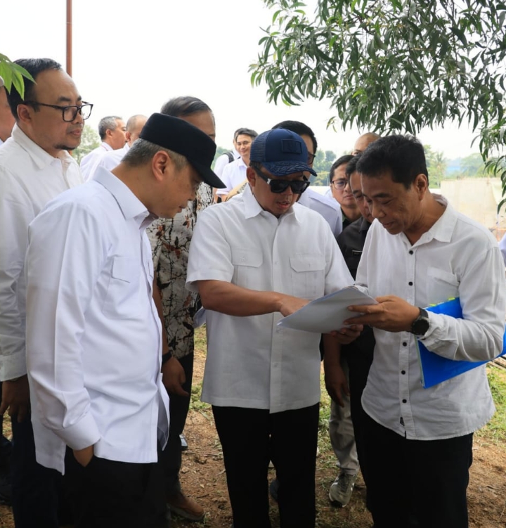 Menteri ATR/Kepala BPN Nusron Wahid Tinjau Langsung Akses KCIC Karawang