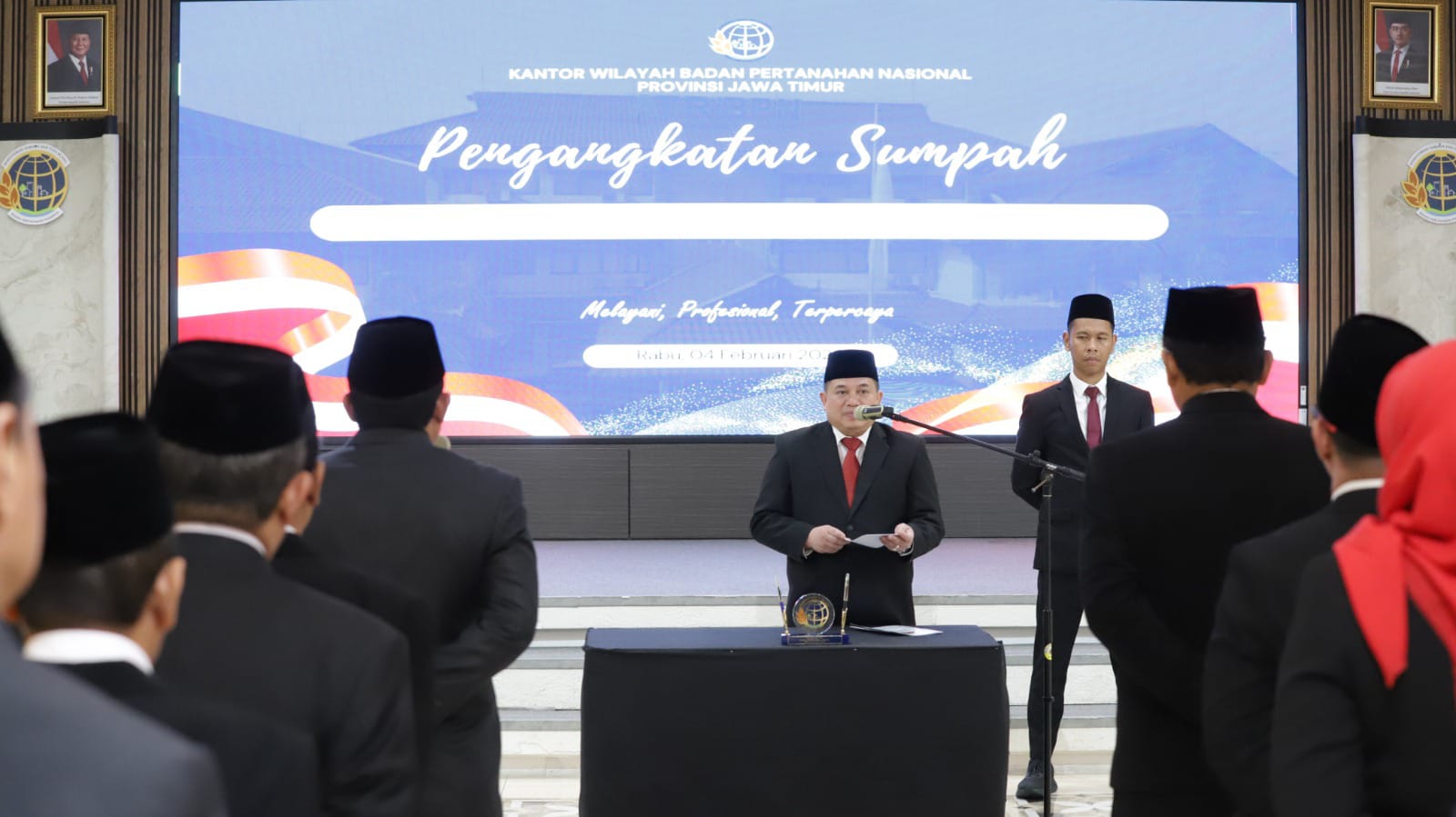 Perkuat Sinergitas dengan PPAT, Kakanwil BPN Jatim Lantik MPPD di 39 Kabupaten/Kota