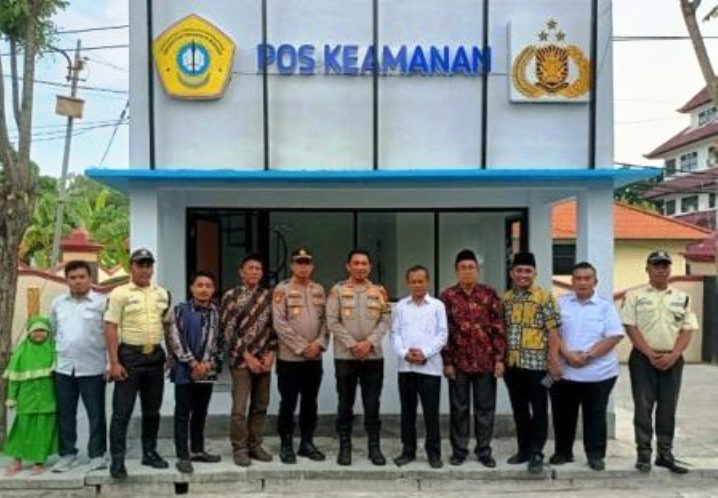 Maksimalkan Pengamanan Kampus, Polres Bangkalan Bersama UTM Resmikan Pos Keamanan Terpadu 