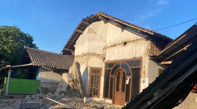 Gempa 5,7 SR Guncang Situbondo, 40 Rumah Rusak di Kecamatan Banyuputih