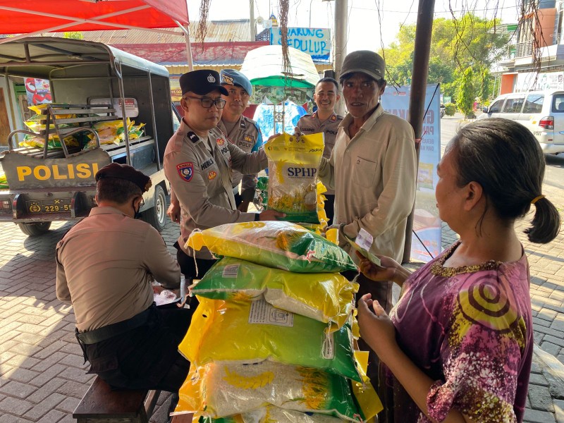 Program GPM, Polres Magetan Blusukan ke Desa dan Pasar Tradisional