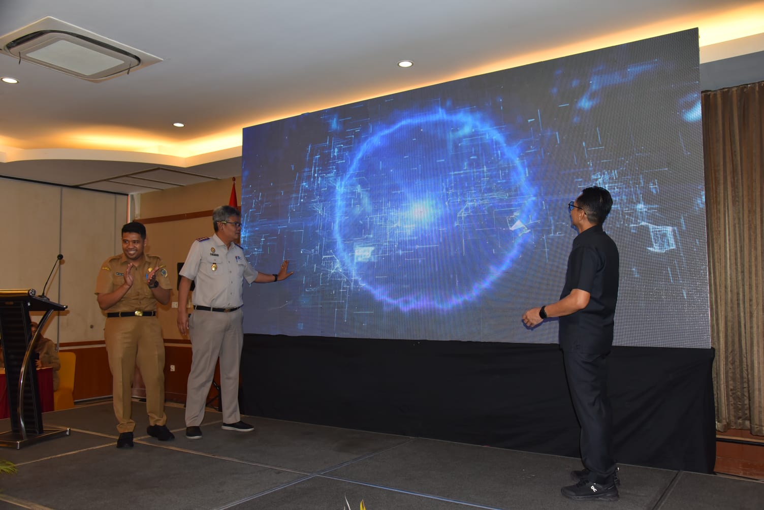 Kepala Kantor Pertanahan ATR / BPN Tulungagung Hadiri Launching Aplikasi Si-Trust
