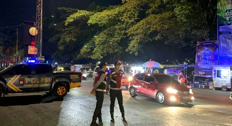 Patroli Malam Kawasan Rawan Tindak Kejahatan, Polres Bangkalan Cegah Gangguan Kamtibmas