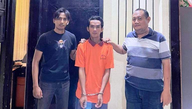 Preman Pabean Cantikan Diborgol, 6 Kali Curi Motor hingga Rampas Kalung