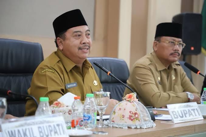 Bupati Warsubi Ajukan Izin Mutasi Pejabat ke Kemendagri