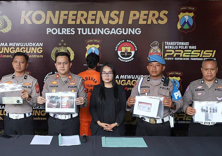 Satlantas Polres Tulungagung Tetapkan Sopir Bus Tersangka Laka Maut di Kaliwungu