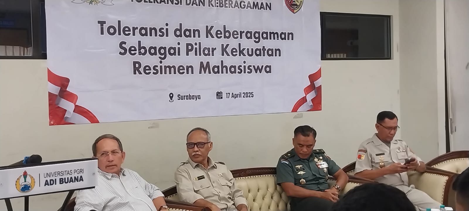 DPRD Jatim Gelar Sarasehan Bersama Resimen Mahasiswa Adibuana