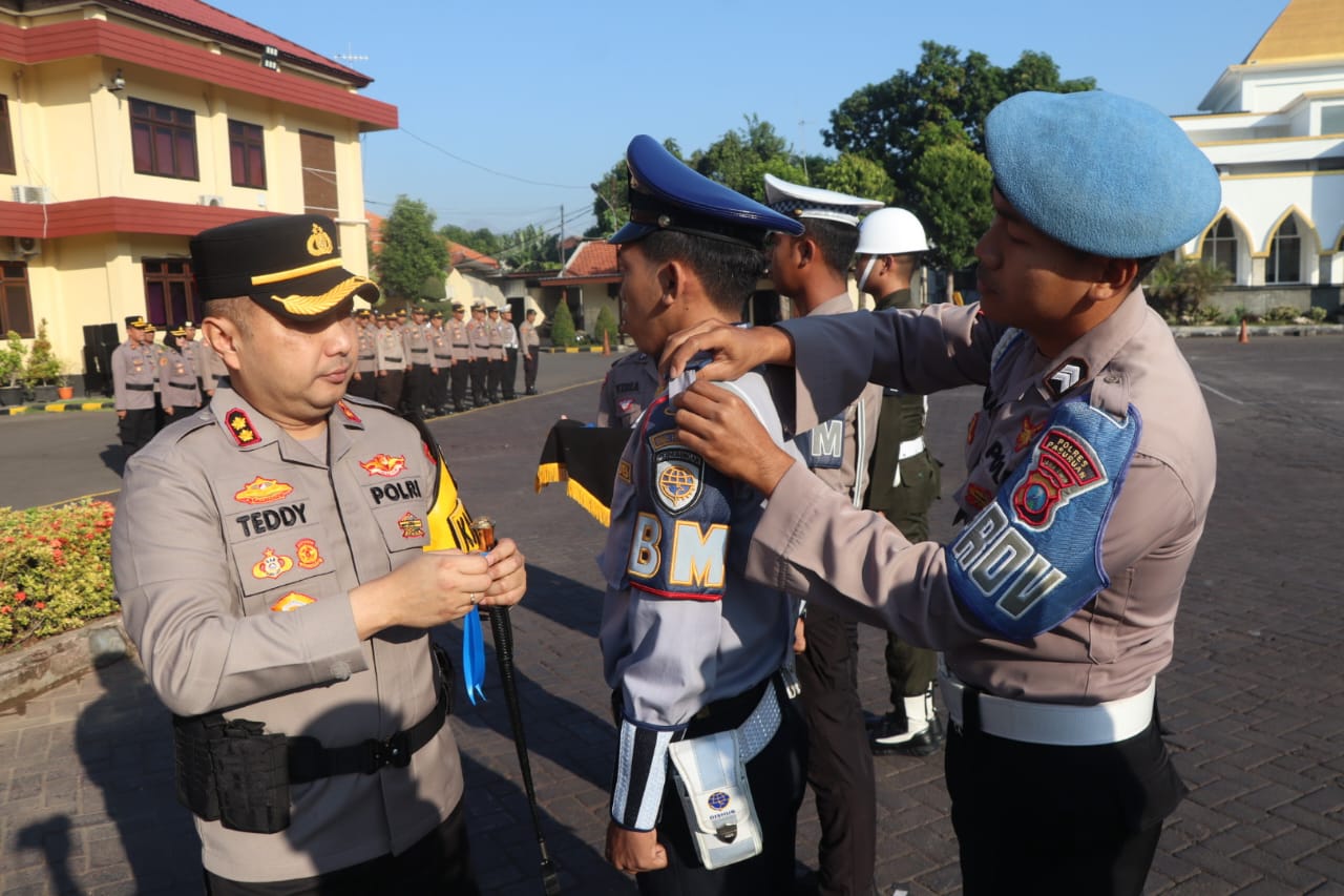 Gelar Pasukan, Polres Pasuruan Siap Operasi Patuh Semeru 2024