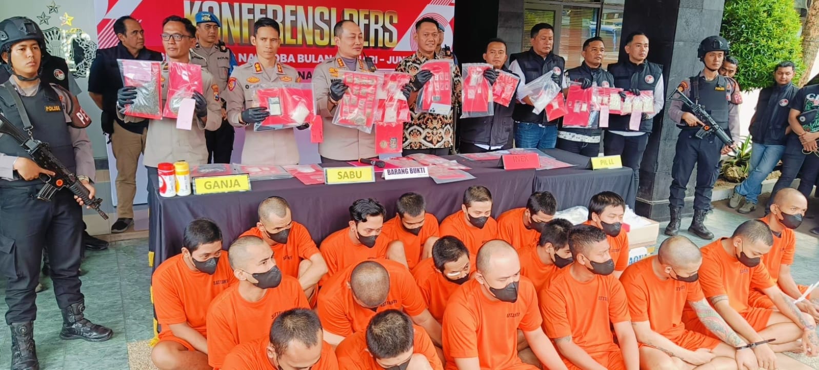 Polresta Malang Kota Ringkus Ratusan Tersangka Narkoba, Akui Sasar Mahasiswa