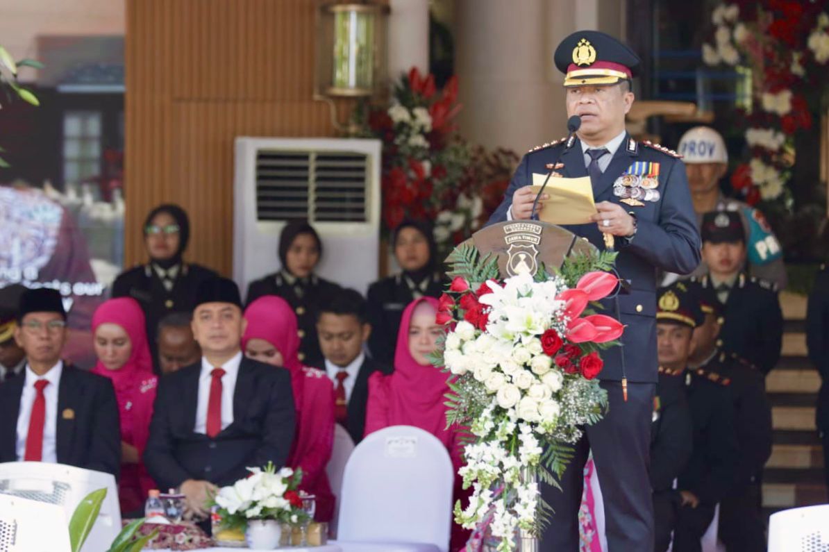 HUT Ke-79 Bhayangkara, Kapolrestabes Surabaya Ajak Seluruh Elemen Jaga Keamanan dan Wujudkan Polri Presisi