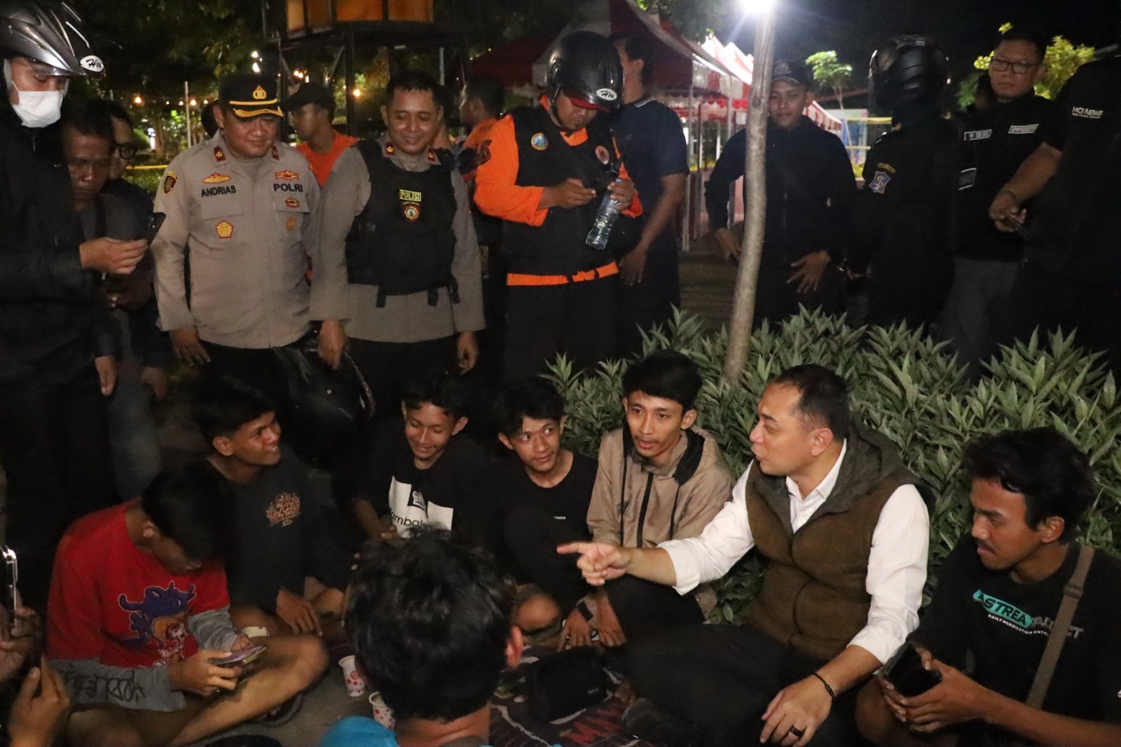 Polres Pelabuhan Tanjung Perak Dukung Penuh Aturan Jam Malam Anak