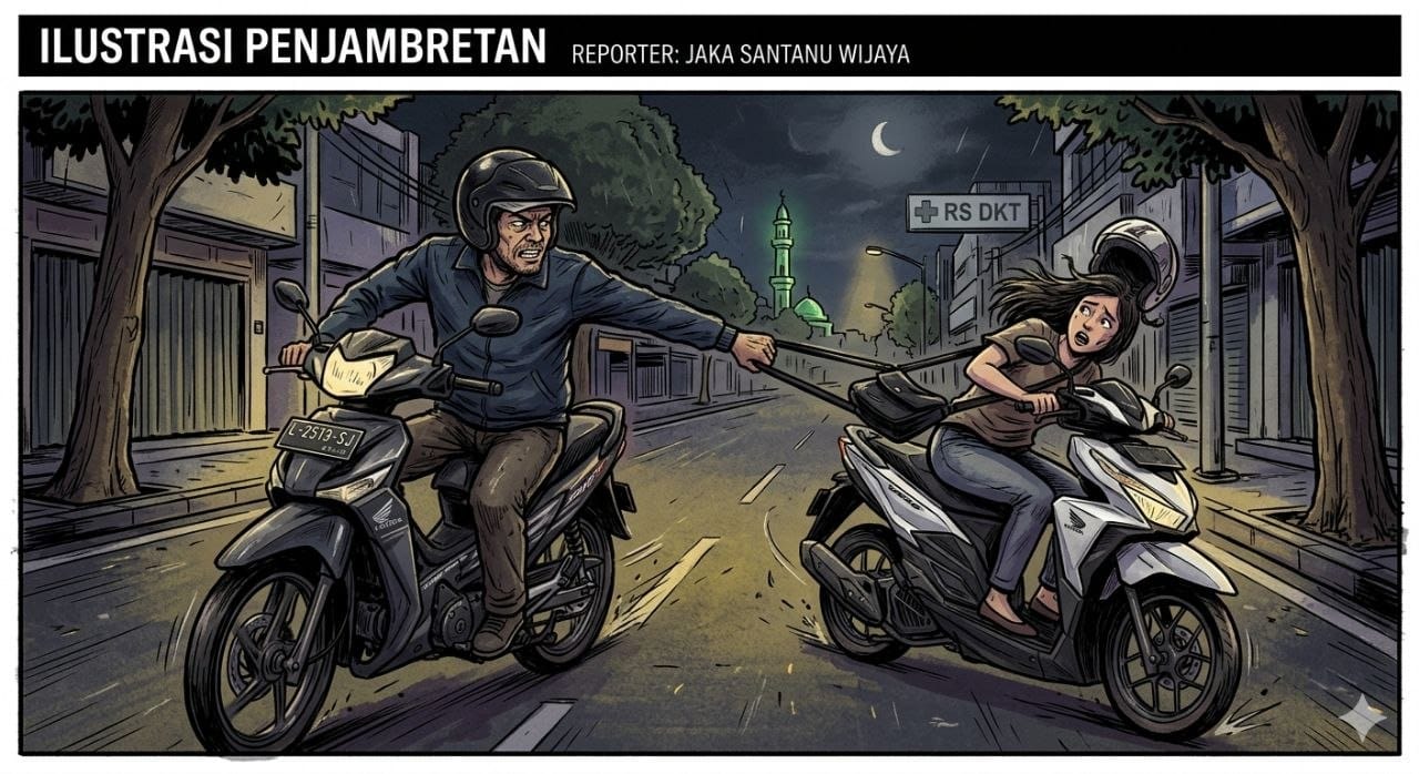 Nyawa Ditukar Tas Selempang, Jaksa Bongkar Pola Predator Jalanan di Surabaya