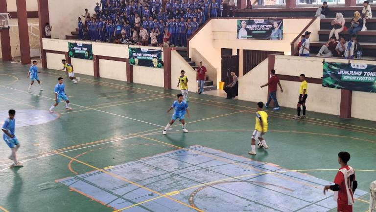 8 Tim Futsal SMP Kantongi Tiket Perempat Final Piala PWI Mojokerto Cup 2026