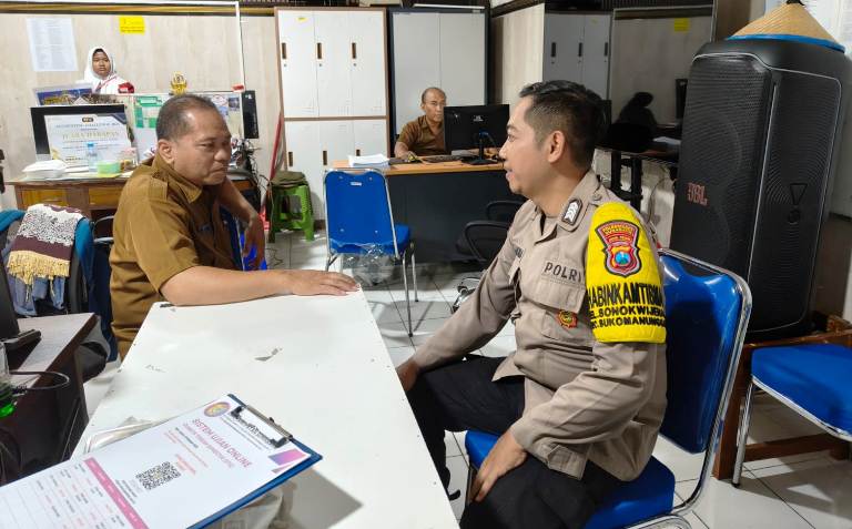 Perkuat Sinergi Jaga Kamtibmas Sekolah, Polsek Sukomanunggal Sambangi SMK Pawiyatan Surabaya