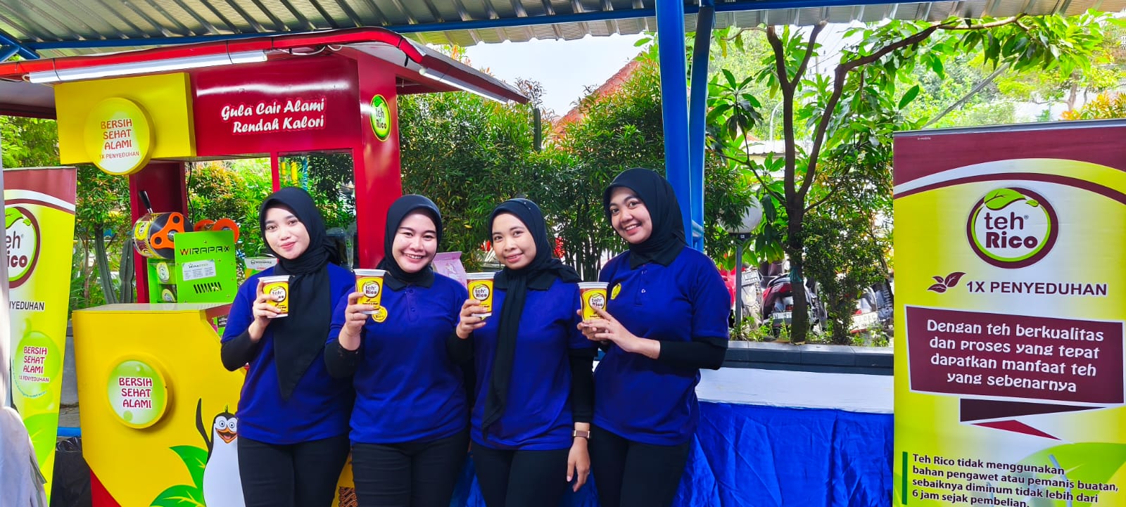 Teh Rico Meriahkan Ulang Tahun Ke-7 memorandum.disway.id