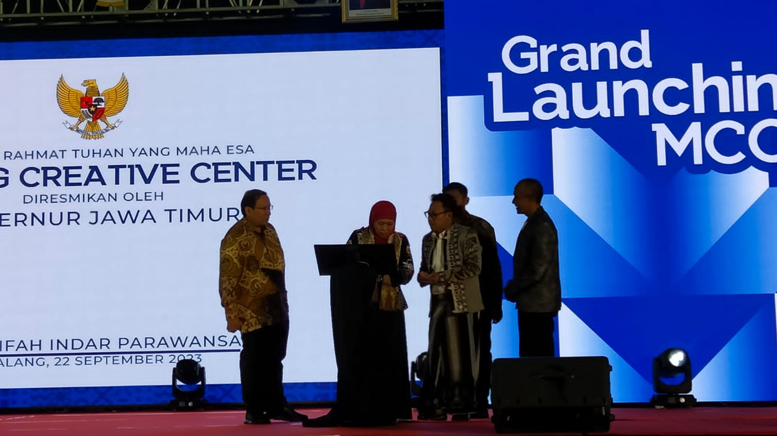 Gubernur Jatim dan Wali Kota Malang Launching MCC