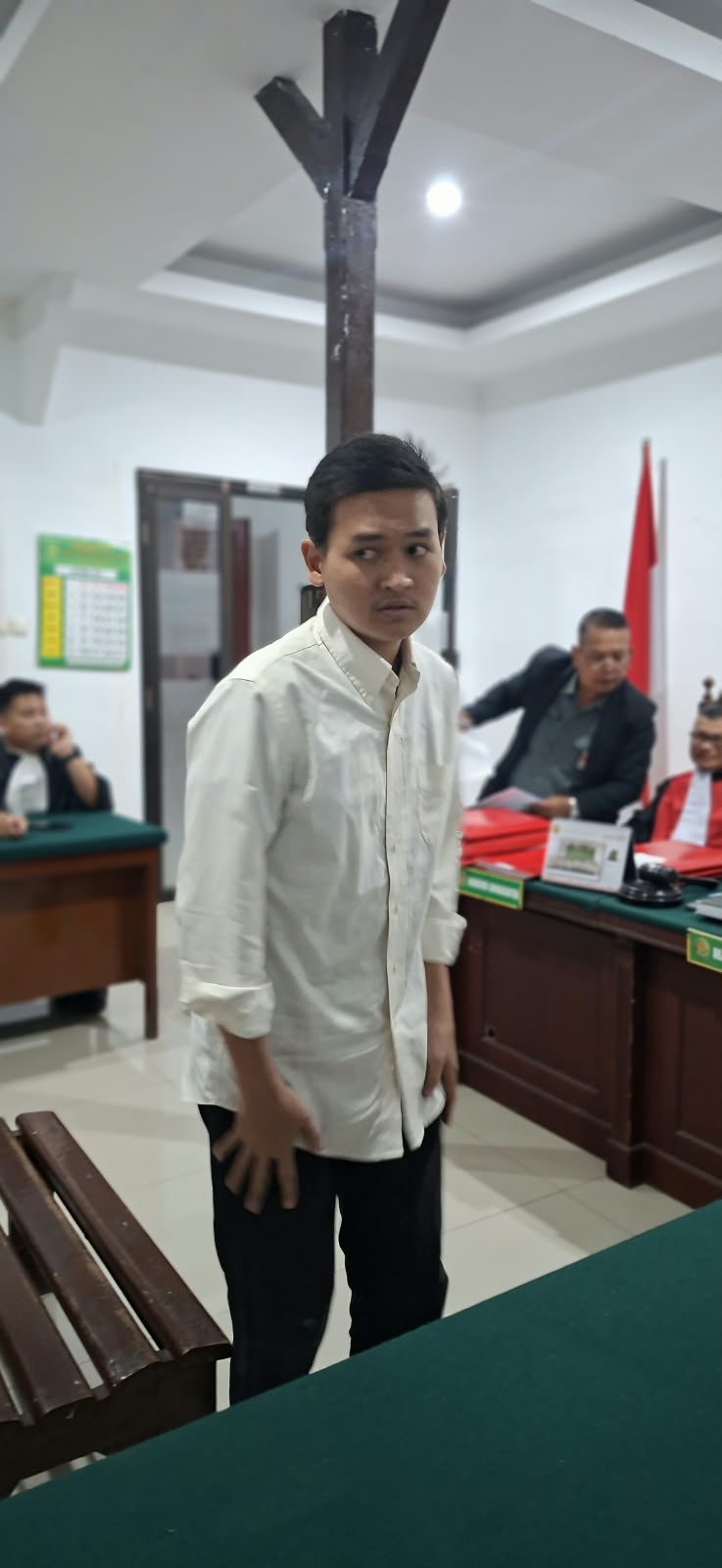 Aniaya Rekan Kerja, Joel Credo Divonis Setahun Penjara