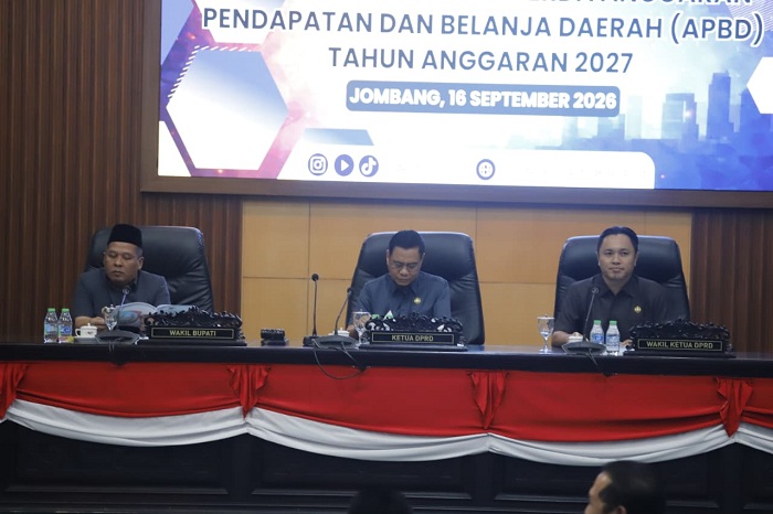 APBD Jombang 2027 Tembus Rp2,38 Triliun, Defisit Rp66,6 Miliar Ditutup Silpa
