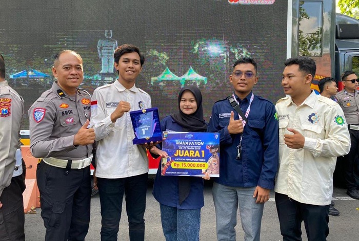 UNUGIRI Bojonegoro Juara 1 Mahavation 2025 di Hari Lalu Lintas Bhayangkara