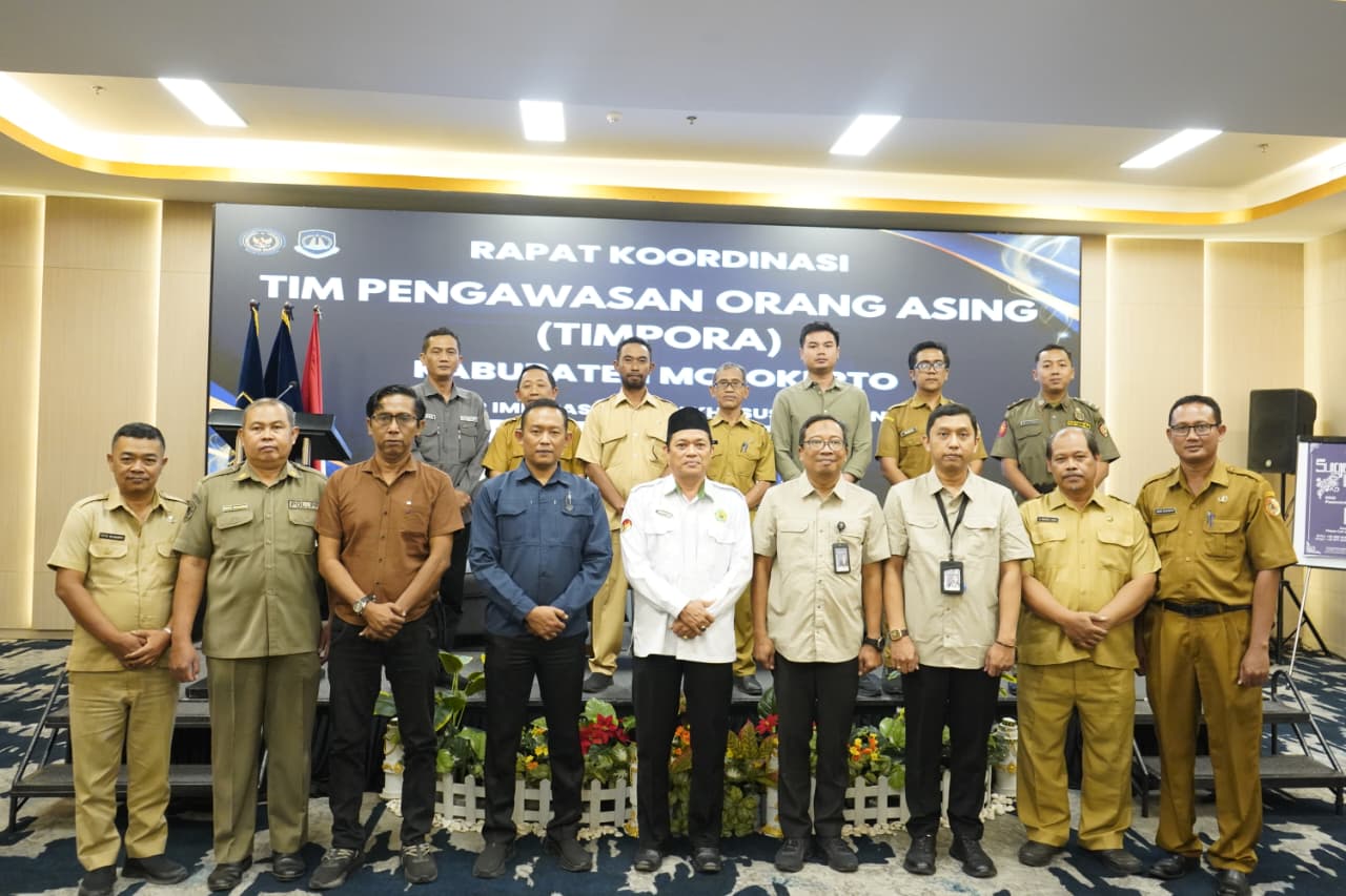 Perkuat Sinergi, Imigrasi Juanda dan Timpora Mojokerto Perketat Pengawasan Orang Asing