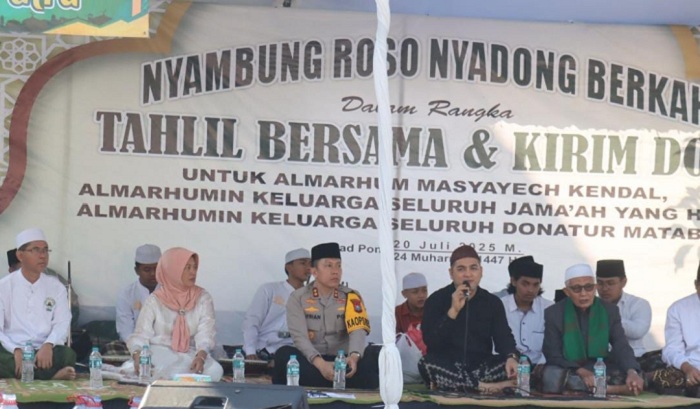 Kapolres Bojonegoro Hadiri Tahlil Akbar: Simbol Sinergi Ulama, Umara, dan Masyarakat